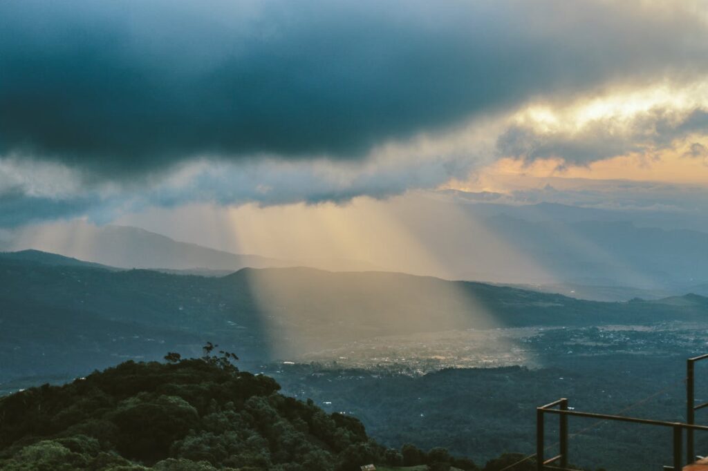 Costa Rica Clouds And Sun