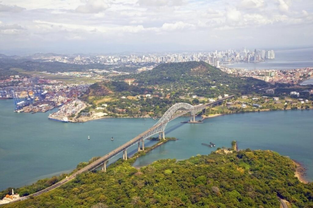 Panama City And The Panama Canal Zone