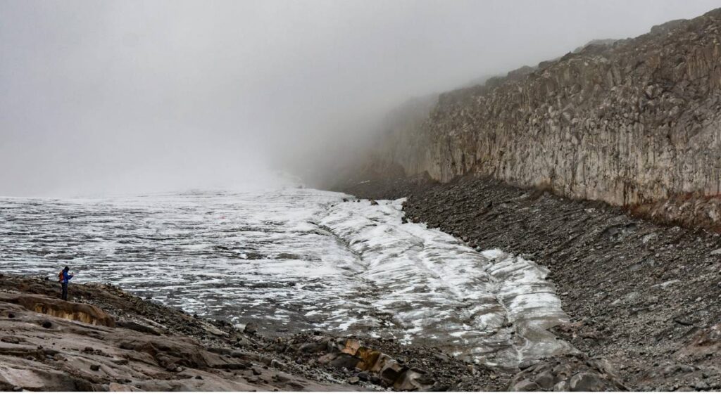 Colombia Disappearing Glacier